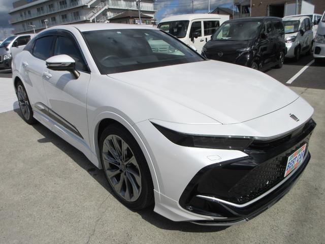 クラウンクロスオーバー Ｇアドバンスド・レザーパッケージ　４ＷＤ　モデリスタエアロ　本革シート　１２．３インチ純正マルチメディア　フルセグＴＶ　全周囲カメラ　レーダークルコン　ＥＴＣ　シートヒーター　パワーシート　ステアリングヒーター　純正２１インチＡＷ（6枚目）