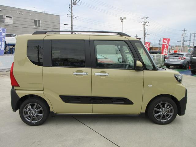 タント ファンクロス　スマートアシスト　純正ナビフルセグＴＶ　全周囲カメラ　両側パワースライドドア　ＥＴＣ　シートヒーター　コーナーセンサー　ルーフレール　ＬＥＤヘッドライト　プッシュスタート　１４インチＡＷ　スマートキー（13枚目）