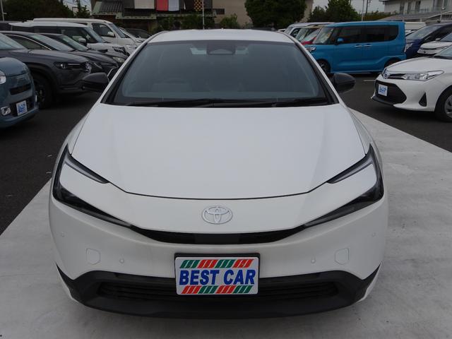 プリウス Ｘ　ＡＣ１００Ｖ　ＵＳＢ　アダプティブクルーズコントロール　ブラインドスポットモニター　レーンキープアシスト　オートライト　オートハイビーム　電動格納ミラー　スマートキー　寒冷地仕様　ＬＥＤヘッドライト（5枚目）