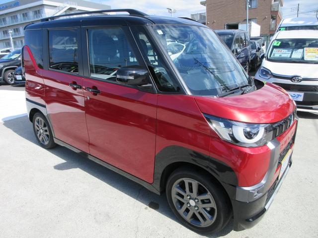 デリカミニ G プレミアム カロッツェリアナビ 全周囲カメラ マイパイロット 両側パワースライドドア ドラレコ ETC シートヒーター ステアリングヒーター ルーフレール LEDヘッドライト 純正15インチAW スマートキー(6枚目)