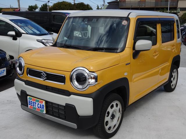 ハスラー ハイブリッドＧターボ　社外ナビ　ドライブレコーダー　Ｂｌｕｅｔｏｏｔｈ　ＤＩＳＣ　ＵＳＢ　アダプティブクルーズコントロール　レーンキープアシスト　パドルシフト　シートヒーター　オートライト　オートハイビーム　スマートキー（6枚目）