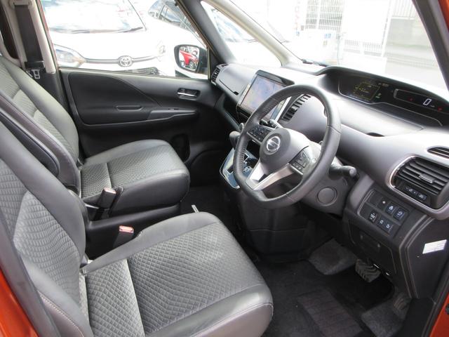 セレナ XV 純正10インチナビ フルセグTV 全周囲カメラ 後席フリップダウンモニター 両側パワースライドドア クルーズコントロール ドライブレコーダー ETC シートヒーター ステアリングヒーター 防水シート(46枚目)