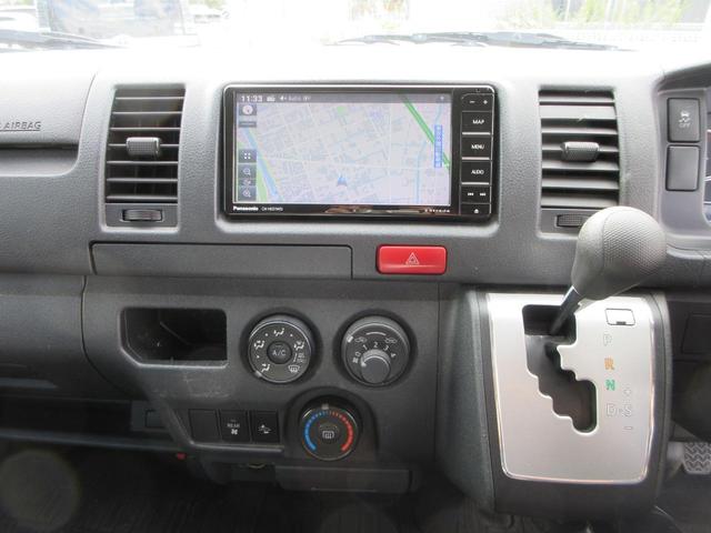 ハイエースバン ロングジャストローDX ペット火葬車 ストラーダナビ フルセグTV バックモニター ドライブレコーダー ETC ブルートゥース トヨタセーフティセンス 電動格納ドアミラー 記録簿(30枚目)