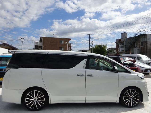 ヴェルファイアハイブリッド V アルバインナビ フルセグTV 後席フリップダウンモニター 両側パワースライドドア バックカメラ ドライブレコーダー ETC Bluetooth DISC USB クルーズコントロール ダブルエアコン(17枚目)