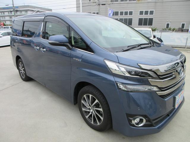ヴェルファイアハイブリッド Ｖ　４ＷＤ　カロッツェリアナビ　フルセグＴＶ　バックカメラ　後席フリップダウンモニター　パワーバックドア　両側パワースライドドア　クルーズコントロール　ドラレコ　ＥＴＣ　パワーシート　ＬＥＤヘッドライト（6枚目）