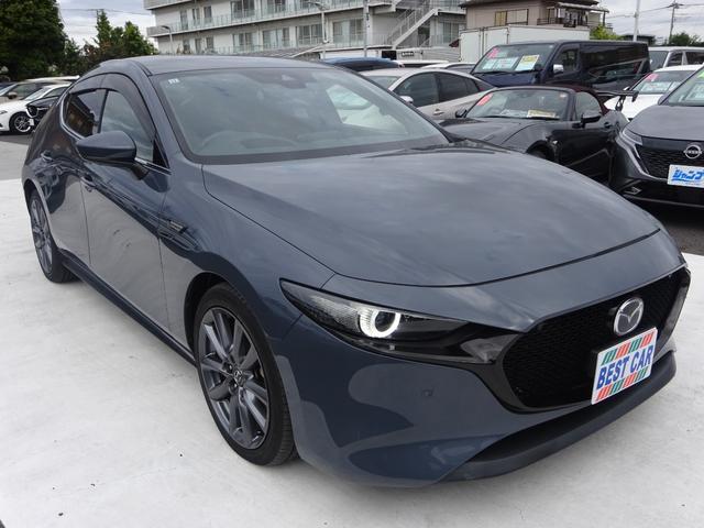 MAZDA3ファストバック Xバーガンディ セレクション レザーシート BOSEスピーカー 純正8.8インチナビ フルセグTV アラウンドビューモニター ドライブレコーダー ETC Bluetooth USB アダプティブクルーズコントロール(7枚目)