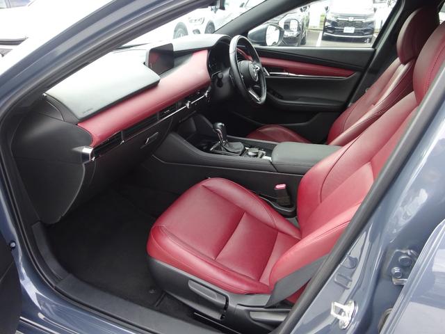 MAZDA3ファストバック Xバーガンディ セレクション レザーシート BOSEスピーカー 純正8.8インチナビ フルセグTV アラウンドビューモニター ドライブレコーダー ETC Bluetooth USB アダプティブクルーズコントロール(46枚目)