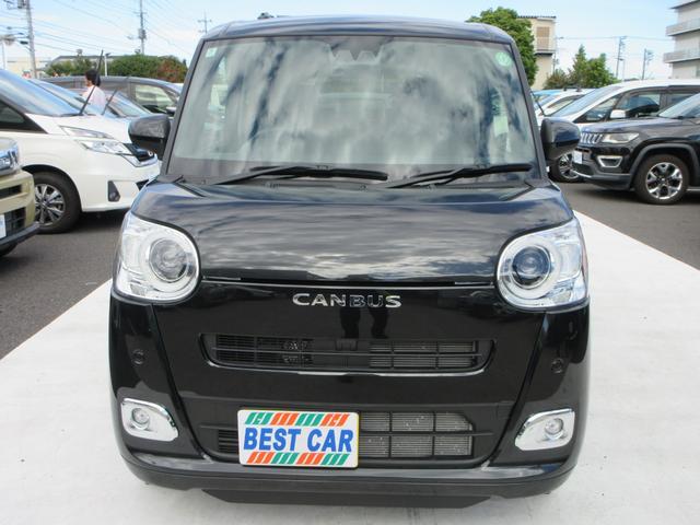 ムーヴキャンバス セオリーG 純正ナビ フルセグTV 両側パワースライドドア シートヒーター LEDヘッドライト オートハイビーム  フロントフォグ プッシュスタート スマートキー(5枚目)