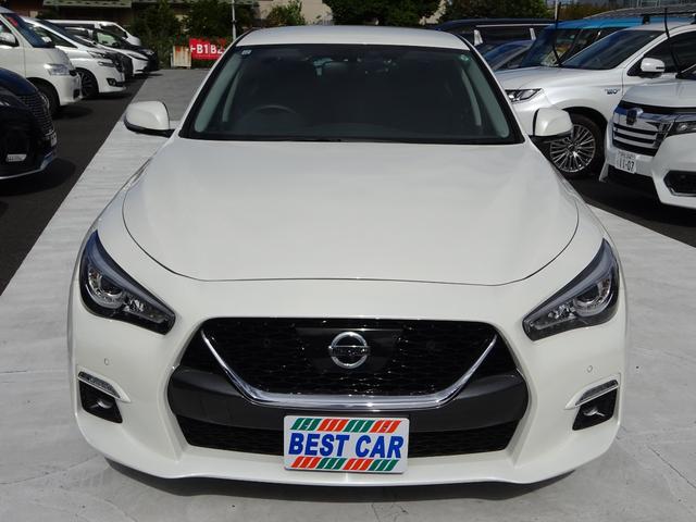 スカイライン 300GT 純正ナビ フルセグTV アラウンドビューモニター ドライブレコーダー ETC2.0 Bluetooth USB アダプティブクルーズコントロール レーンキープアシスト パワーシート オートライト(6枚目)