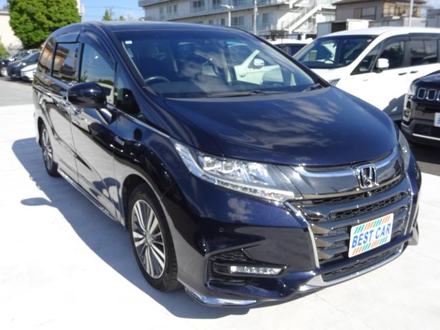 オデッセイハイブリッド ハイブリッドアブソルート・ＥＸホンダセンシング　ホンダセンシング　レザーシート　純正１１．４インチナビ　フルセグＴＶ　両側パワースライドドア　アラウンドビューモニター　ドライブレコーダー　ＥＴＣ２．０　Ｂｌｕｅｔｏｏｔｈ　ＤＩＳＣ　ＵＳＢ（7枚目）