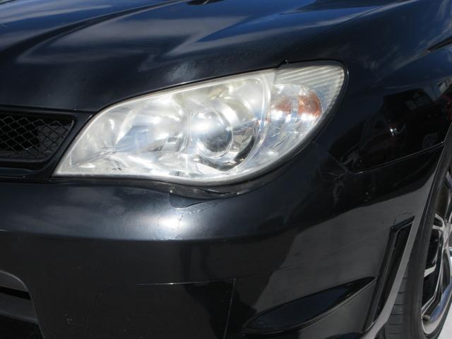 インプレッサ WRX 4WD 5速MT リアスポイラー 社外マフラー ターボタイマー カロッツェリアCDオーディオ ETC HIDヘッドランプ 社外18インチAW キーレスエントリー(8枚目)