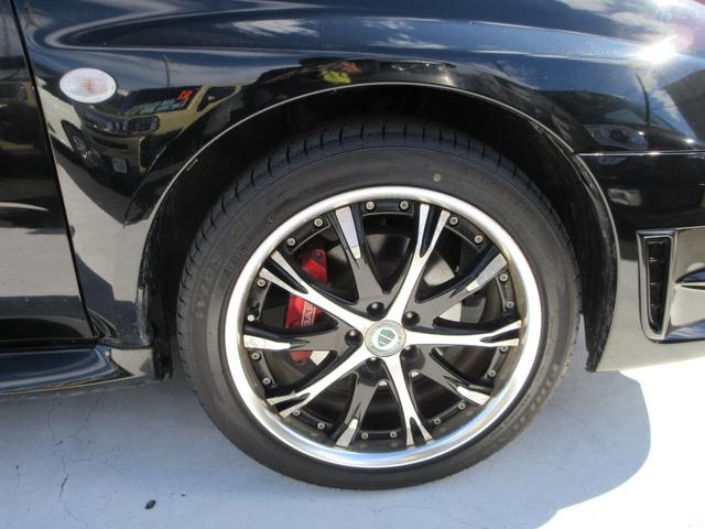 インプレッサ WRX 4WD 5速MT リアスポイラー 社外マフラー ターボタイマー カロッツェリアCDオーディオ ETC HIDヘッドランプ 社外18インチAW キーレスエントリー(12枚目)