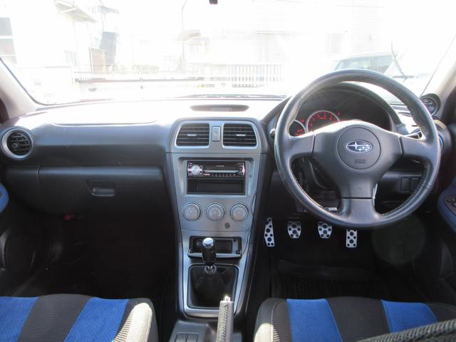 インプレッサ WRX 4WD 5速MT リアスポイラー 社外マフラー ターボタイマー カロッツェリアCDオーディオ ETC HIDヘッドランプ 社外18インチAW キーレスエントリー(39枚目)