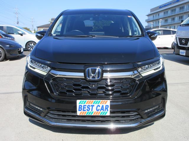 オデッセイハイブリッド e:HEVアブソルート・EX ホンダセンシング レザーシート 純正10インチナビ フルセグTV 後席フリップダウンモニター 全周囲カメラ パワーバックドア 両側パワースライドドア ドラレコ ETC シートヒーター パワーシート(5枚目)