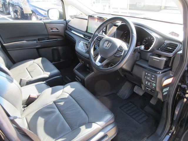 オデッセイハイブリッド e:HEVアブソルート・EX ホンダセンシング レザーシート 純正10インチナビ フルセグTV 後席フリップダウンモニター 全周囲カメラ パワーバックドア 両側パワースライドドア ドラレコ ETC シートヒーター パワーシート(48枚目)