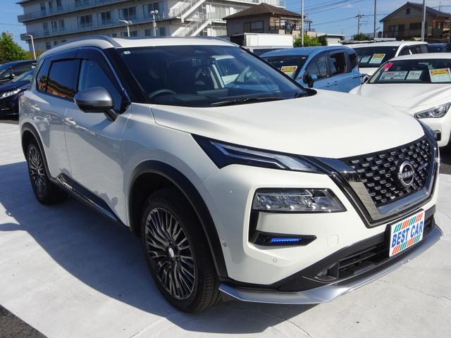 エクストレイル オーテック e-4ORCE アドバンスドパッケージ 4WD サンルーフ レザーシート プロパイロット BOSEスピーカー 純正12.3インチナビ フルセグTV パワーバックドア アラウンドビューモニター ドライブレコーダー ETC2.0(7枚目)