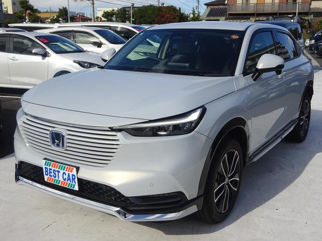 ヴェゼル e:HEV Z 純正エアロ 純正9インチナビ フルセグTV パワーバックドア バックカメラ ドライブレコーダー ETC2.0 Bluetooth USB アダプティブクルーズコントロール ブラインドスポットモニター(6枚目)