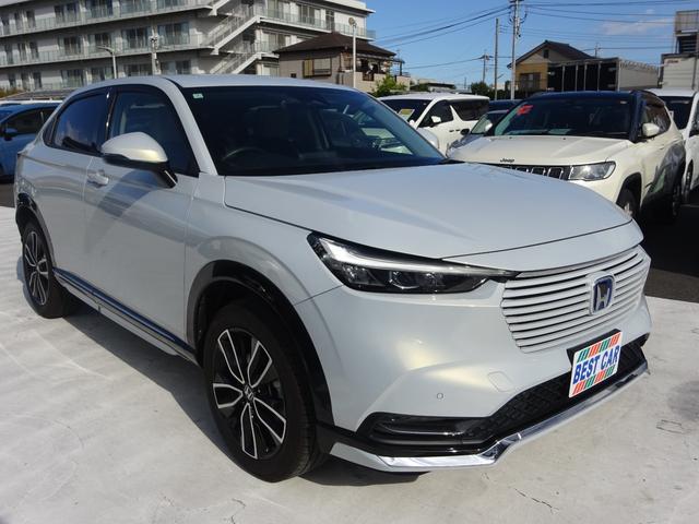 ヴェゼル e:HEV Z 純正エアロ 純正9インチナビ フルセグTV パワーバックドア バックカメラ ドライブレコーダー ETC2.0 Bluetooth USB アダプティブクルーズコントロール ブラインドスポットモニター(7枚目)