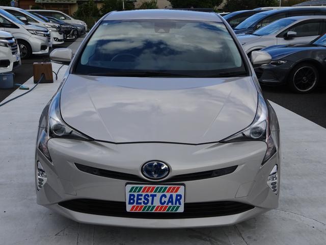 プリウス Ａツーリングセレクション　トヨタセーフティセンス　純正９インチナビ　フルセグＴＶ　バックカメラ　ドライブレコーダー　ＥＴＣ　Ｂｌｕｅｔｏｏｔｈ　ＤＩＳＣ　ＵＳＢ　アダプティブクルーズコントロール　ブラインドスポットモニター（5枚目）