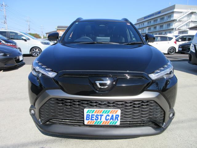 カローラクロス ハイブリッド Z ガラスルーフ 純正10.5インチナビ フルセグTV 全周囲カメラ パワーバックドア レーダークルーズコントロール ETC ハーフレザーシート シートヒーター パワーシート 18インチAW スマートキー(5枚目)