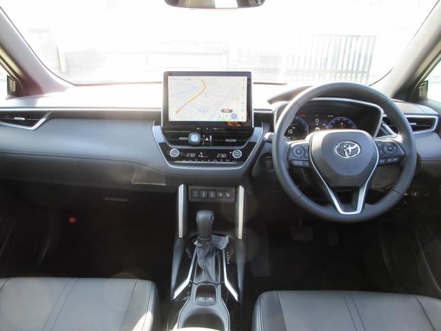 カローラクロス ハイブリッド Z ガラスルーフ 純正10.5インチナビ フルセグTV 全周囲カメラ パワーバックドア レーダークルーズコントロール ETC ハーフレザーシート シートヒーター パワーシート 18インチAW スマートキー(47枚目)