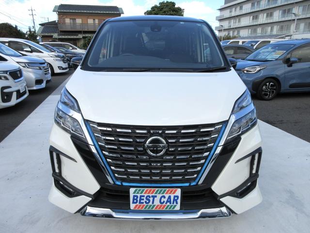 セレナ e-パワー ハイウェイスターV プロパイロット 純正10インチナビ フルセグTV 後席フリップダウンモニター 全周囲カメラ 両側パワースライドドア ドライブレコーダー ETC シートヒーター ステアリングヒーター 防水シート(5枚目)