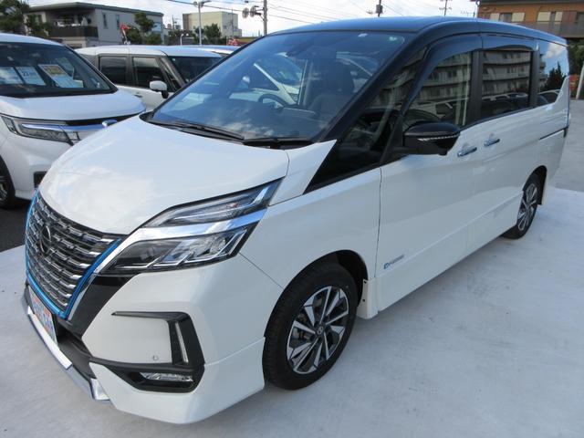 セレナ e-パワー ハイウェイスターV プロパイロット 純正10インチナビ フルセグTV 後席フリップダウンモニター 全周囲カメラ 両側パワースライドドア ドライブレコーダー ETC シートヒーター ステアリングヒーター 防水シート(7枚目)
