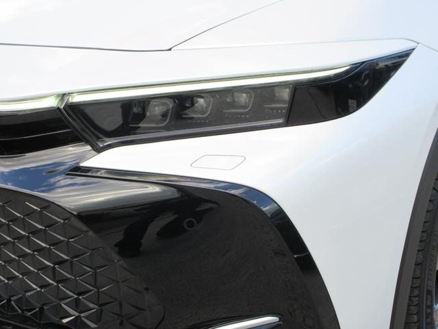 クラウンクロスオーバー Gレザーパッケージ 4WD 本革シート 純正12.3インチナビ フルセグTV 全周囲カメラ レーダークルーズコントロール ETC シートヒーター パワーシート ステアリングヒーター 純正21インチAW LEDヘッドライト(8枚目)