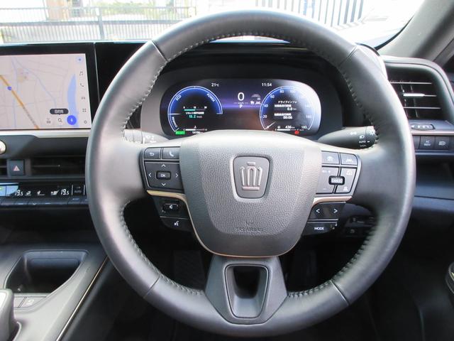 クラウンクロスオーバー Gレザーパッケージ 4WD 本革シート 純正12.3インチナビ フルセグTV 全周囲カメラ レーダークルーズコントロール ETC シートヒーター パワーシート ステアリングヒーター 純正21インチAW LEDヘッドライト(21枚目)