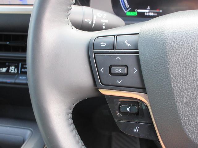 クラウンクロスオーバー Gレザーパッケージ 4WD 本革シート 純正12.3インチナビ フルセグTV 全周囲カメラ レーダークルーズコントロール ETC シートヒーター パワーシート ステアリングヒーター 純正21インチAW LEDヘッドライト(24枚目)