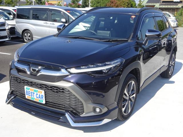 カローラクロス ハイブリッド　Ｚ　モデリスタエアロ　純正１０．５インチナビ　フルセグＴＶ　パワーバックドア　アラウンドビューモニター　ＥＴＣ２．０　Ｂｌｕｅｔｏｏｔｈ　ＵＳＢ　アダプティブクルーズコントロール　レーンキープアシスト（6枚目）