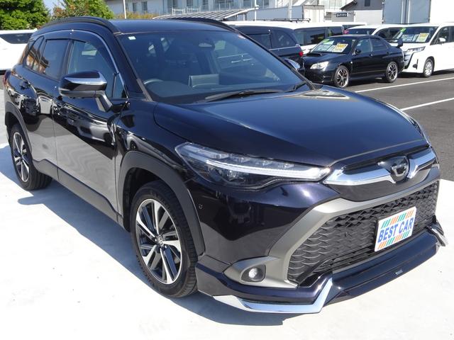 カローラクロス ハイブリッド　Ｚ　モデリスタエアロ　純正１０．５インチナビ　フルセグＴＶ　パワーバックドア　アラウンドビューモニター　ＥＴＣ２．０　Ｂｌｕｅｔｏｏｔｈ　ＵＳＢ　アダプティブクルーズコントロール　レーンキープアシスト（7枚目）