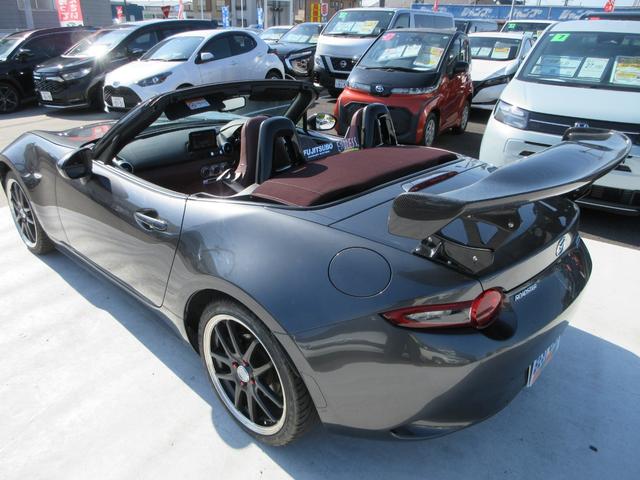 ロードスター レッド・トップ 6速MT 本革シート 純正エアロ 純正ナビ フルセグTV バックカメラ BOSEサウンド ETC シートヒーター 社外17インチAW 車高調 トラクションコントロール スマートキー Bluetooth(23枚目)