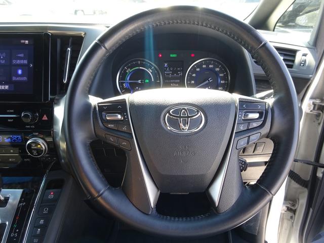 アルファードハイブリッド S タイプゴールドII 4WD サンルーフ トヨタセーフティセンス 純正9インチナビ 後席フリップダウンモニター 両側パワースライドドア パワーバックドア バックカメラ Bluetooth DISC USB(20枚目)