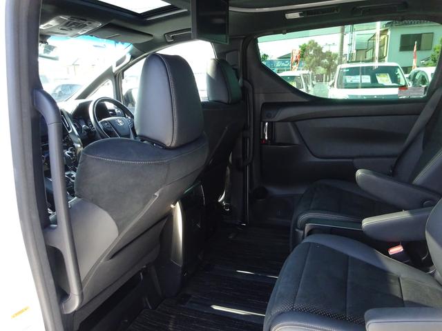 アルファードハイブリッド S タイプゴールドII 4WD サンルーフ トヨタセーフティセンス 純正9インチナビ 後席フリップダウンモニター 両側パワースライドドア パワーバックドア バックカメラ Bluetooth DISC USB(53枚目)