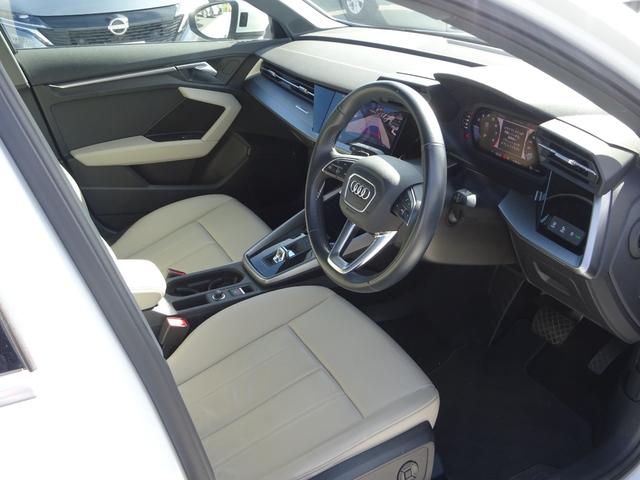 A3 スポーツバック30TFSIアドバンスド ラグジュアリーパッケージ アイボリーレザー 純正ナビ フルセグTV バックカメラ ドライブレコーダー ETC2.0 Bluetooth USB パワーシート シートヒーター オートライト(39枚目)