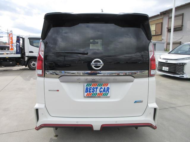 セレナ ニスモ　プロパイロット　純正１０．５インチナビ　フルセグＴＶ　後席フリップダウンモニター　全周囲カメラ　両側パワースライドドア　ドラレコ　ＥＴＣ　ＬＥＤヘッドライト　純正１７インチＡＷ　インテリジェントキー（15枚目）