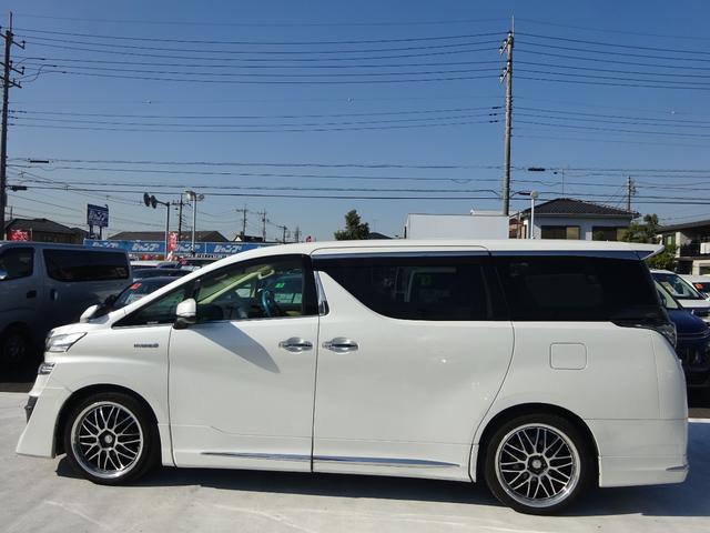 ヴェルファイアハイブリッド X モデリスタエアロ 純正ナビ フルセグTV 後席フリップダウンモニター 両側パワースライドドア バックカメラ ETC Bluetooth DISC USB クルーズコントロール ダブルエアコン(9枚目)