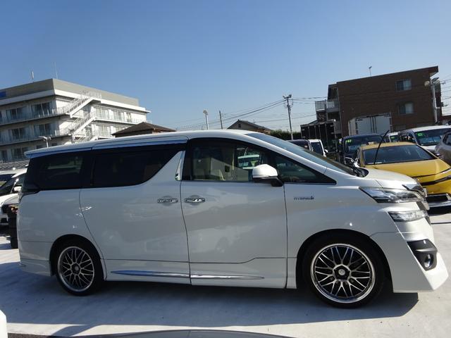 ヴェルファイアハイブリッド X モデリスタエアロ 純正ナビ フルセグTV 後席フリップダウンモニター 両側パワースライドドア バックカメラ ETC Bluetooth DISC USB クルーズコントロール ダブルエアコン(16枚目)