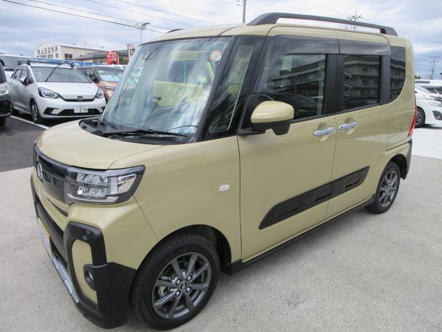 タント ファンクロス　４ＷＤ　スマートアシスト　両側パワースライドドア　ＥＴＣ　シートヒーター　ＬＥＤヘッドライト　ルーフレール　プッシュスタート　純正１４インチＡＷ　スマートキー（7枚目）