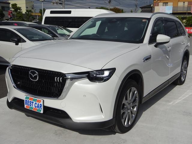 CX-80 XD Lパッケージ レザーシート 純正8.8インチナビ フルセグTV パワーバックドア アラウンドビューモニター ドライブレコーダー ETC Bluetooth USB アダプティブクルーズコントロール(6枚目)