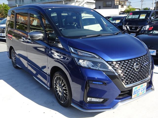 セレナ ｅ－パワー　オーテック　スポーツスペック　プロパイロット　純正９インチナビ　フルセグＴＶ　後席フリップダウンモニター　両側パワースライドドア　アラウンドビューモニター　ドライブレコーダー　ＥＴＣ　ブラインドスポットモニター（7枚目）