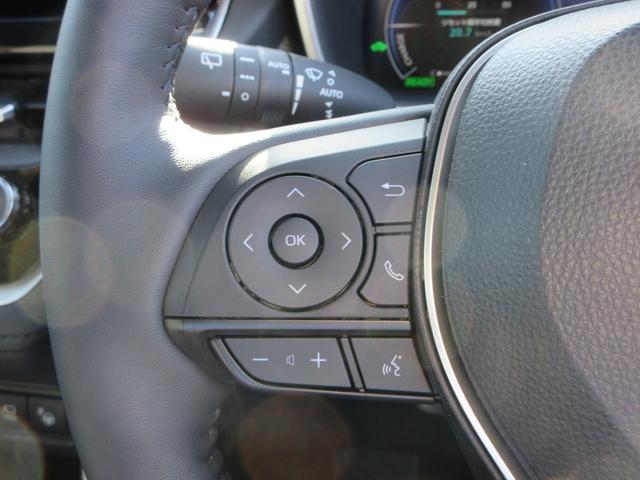 カローラクロス ハイブリッド Z 4WD パノラマルーフ 純正10.5インチナビ フルセグTV 全周囲カメラ パワーバックドア レーダークルコン ETC シートヒーター パワーシート ブラインドスポットモニター 純正18インチAW(24枚目)