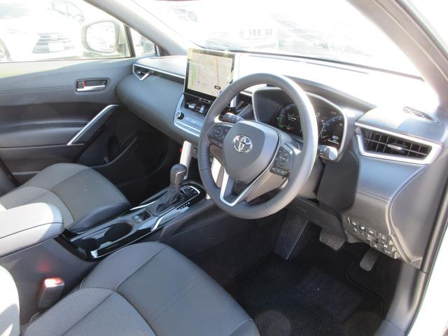 カローラクロス ハイブリッド Z 4WD パノラマルーフ 純正10.5インチナビ フルセグTV 全周囲カメラ パワーバックドア レーダークルコン ETC シートヒーター パワーシート ブラインドスポットモニター 純正18インチAW(44枚目)