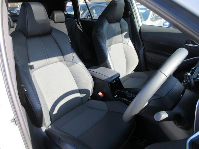 カローラクロス ハイブリッド Z 4WD パノラマルーフ 純正10.5インチナビ フルセグTV 全周囲カメラ パワーバックドア レーダークルコン ETC シートヒーター パワーシート ブラインドスポットモニター 純正18インチAW(45枚目)