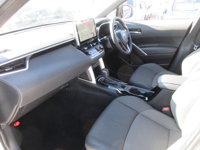 カローラクロス ハイブリッド Z 4WD パノラマルーフ 純正10.5インチナビ フルセグTV 全周囲カメラ パワーバックドア レーダークルコン ETC シートヒーター パワーシート ブラインドスポットモニター 純正18インチAW(52枚目)