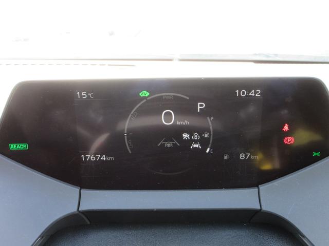 プリウス Ｇ　トヨタセーフティセンス　純正８インチナビ　フルセグＴＶ　バックカメラ　レーダークルーズコントロール　ドラレコ　ＥＴＣ　シートヒーター　ＬＥＤヘッドライト　ブラインドスポットモニター　ワンオーナー（21枚目）