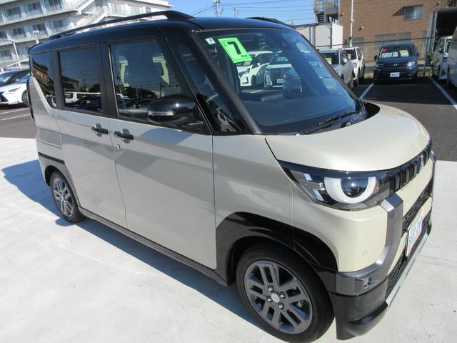 デリカミニ Ｇ　プレミアム　社外ナビ　フルセグＴＶ　全周囲カメラ　両側パワースライドドア　マイパイロット　シートヒーター　ステアリングヒーター　バンパーセンサー　ルーフレール　プッシュスタート　ＬＥＤヘッドライト　スマートキー（6枚目）