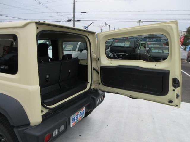 ジムニーシエラ ＪＬ　４ＷＤ　５速ＭＴ　８インチＫＥＮＷＯＯＤナビ　フルセグＴＶ　ＥＴＣ　シートヒーター　プッシュスタート　ビルシュタインサスペンション　電動格納ドアミラー　Ｂｌｕｅｔｏｏｔｈ　スマートキー（19枚目）