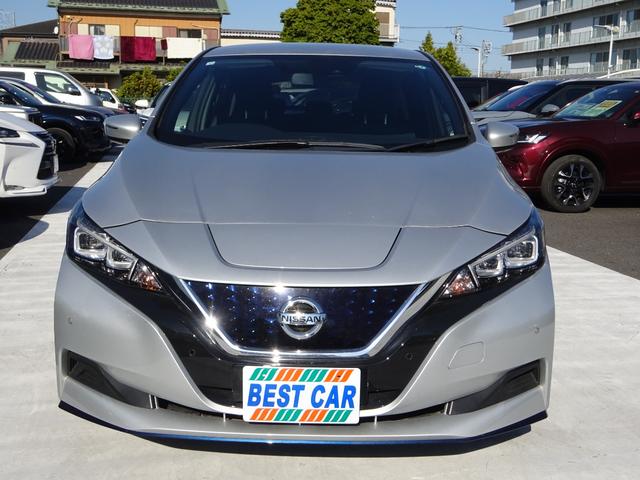 リーフ ｅ＋　Ｘ　純正９インチナビ　フルセグＴＶ　バックカメラ　ＥＴＣ２．０　Ｂｌｕｅｔｏｏｔｈ　ＵＳＢ　クルーズコントロール　レーンキープアシスト　ＬＥＤヘッドライト　オートライト　オートハイビーム　シートヒーター（5枚目）